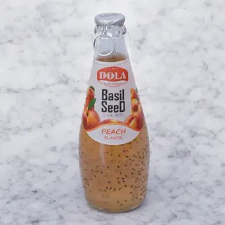 Dola Basil Seed Drink Peach Flavor