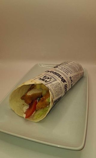 Șnițel wrap 