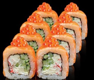 Філадельфія Преміум з червоною ікрою (380 гр)