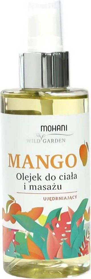 OLEJEK DO CIAŁA I MASAŻU UJĘDRNIAJĄCY MANGO 150 ml - MOHANI