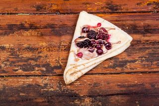 DoNutella palačinka sa malinom