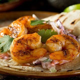 Taco francés langostinos 