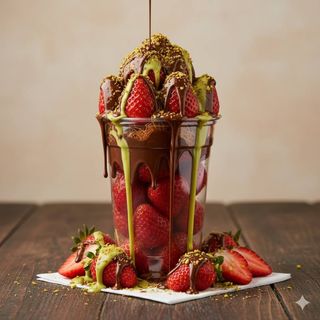 Полуниця "Дубайський шоколад" maxi