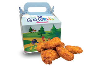 Menù kids chicken nuggets - 6 pezzi