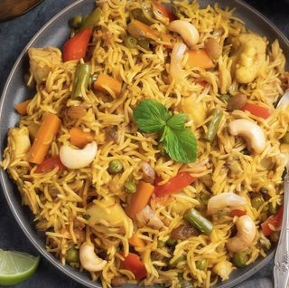 Vegetable biryani