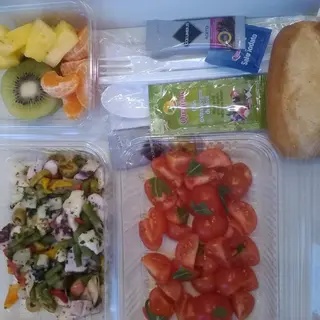 Lunch menu Azzurro