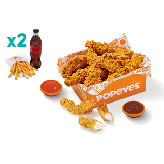 Menú 12 Tiras Crujientes para 2