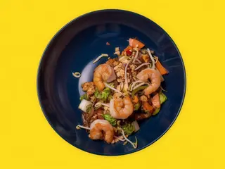 Локшина в соусі Теріякі з креветками (280g)