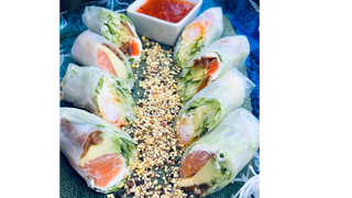 Z krewetką w tempurze