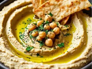 HUMMUS Z CHIPSAMI