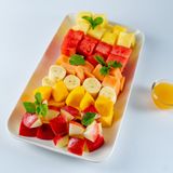 Rainbow Fruit Salad