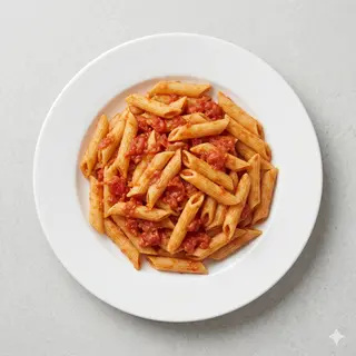 Penne Con Salsa De Tomate