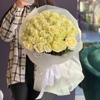 Букет Біла насолода 35 шт