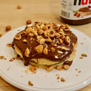 Panquecas Nutella E Avelã