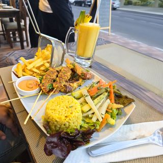 Brochettes de poulet