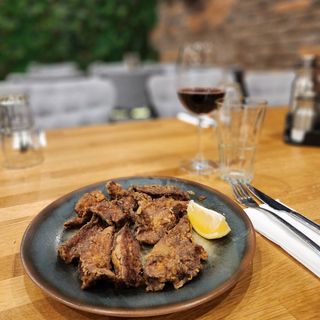 Пържен свински дроб