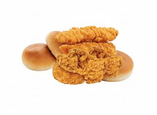2 Pcs Fried Chicken + 2 Strips