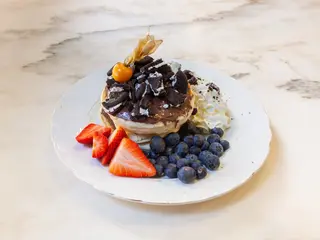Pancakes Dulces Con Nutella