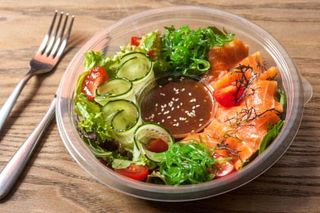 Боул Лосось та водорості