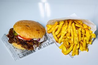 Combo kebab pui cu cartofi