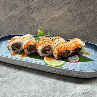 129 Uramaki spicy sake