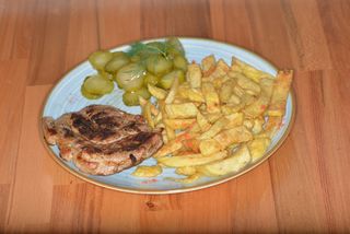 Meniu ceafă de porc