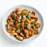 Fried Chicken With Mushroom