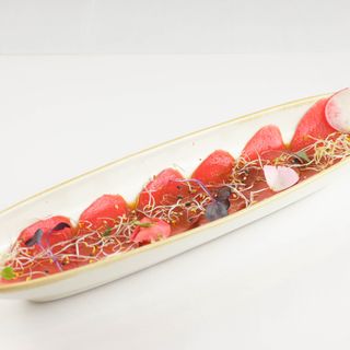 carpaccio de atun 