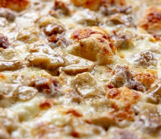 Tris di funghi chiodini, te champignon e porcini 1/4 teglia