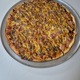 Pizza Barbacoa y beicon 