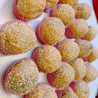 Polpette di sesamo fritte（炸汤圆）5 pezzi