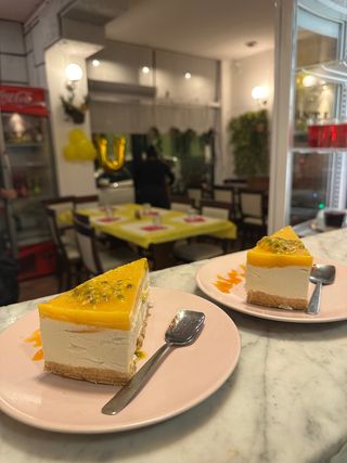 Cheesecake di maracuya