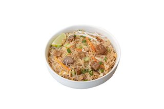 Pad thai de carne sin gluten