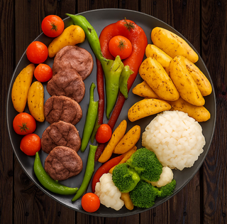 Порция кебап на скара