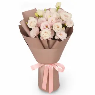 Букет "Eustoma Pink"
