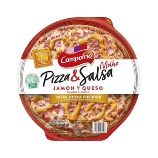 Pizza Jamón y Queso (360gr)