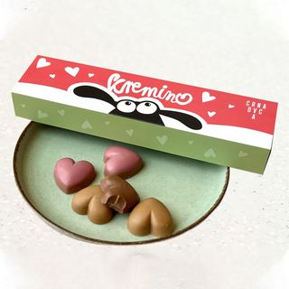 Cremino čokoladna srca 70g