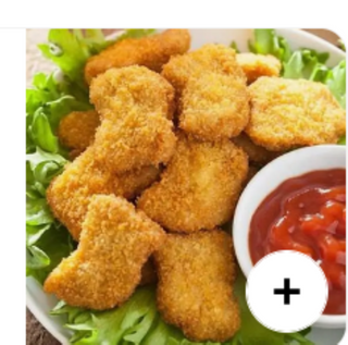 Menu Nuggets de Frango (8 peças)