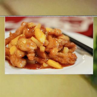 66 Piletina ananas i jabuka 550, gr