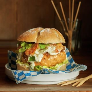 Hamburguesa de Langostinos