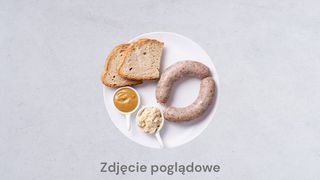 Biała kiełbasa wiejska pieczona