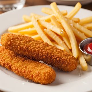 Chicken & chips 6 pezzi