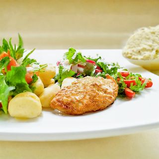 Pierś z kurczaka panierowana