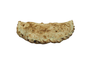 Pizza calzone queso y ajo