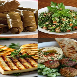 Menú vegetariano para 1 persona