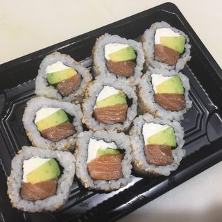 Uramaki salmone, Philadelphia e avocado - 8 pezzi