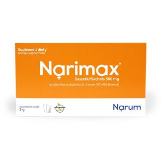 Narimax probiotyk Narine 500mg 10 saszetek 5 g Narum