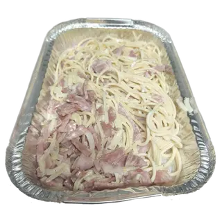 Spaghetti a la carbonara
