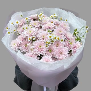 Bukiet margaretek z rumiankiem