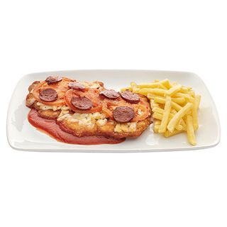 Milanesa Calabresa de Ternera